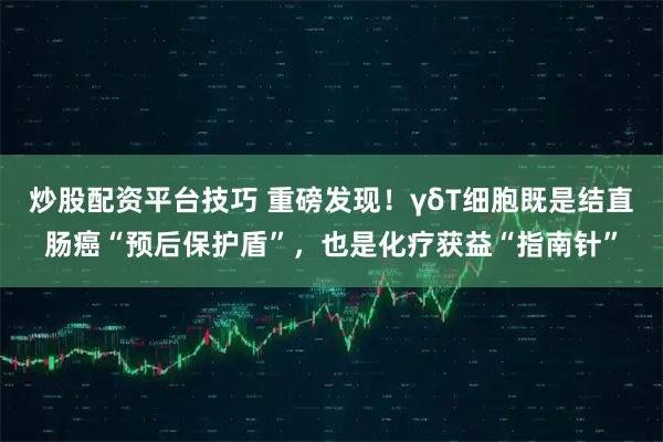 炒股配资平台技巧 重磅发现！γδT细胞既是结直肠癌“预后保护盾”，也是化疗获益“指南针”